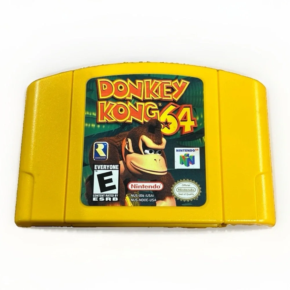 Donkey Kong 64 - Nintendo 64 Original Authentic Video Game (N65)